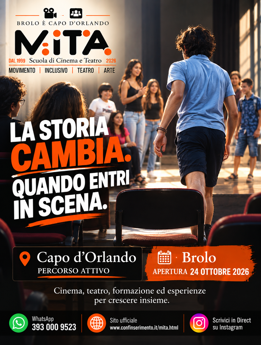 MITA, la storia cambia quando entri in scena.